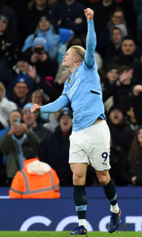 Triunfo de Manchester City con Erling Haaland imparable