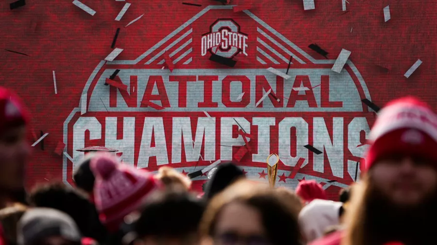 La comunidad de Ohio State festejó a sus Buckeyes