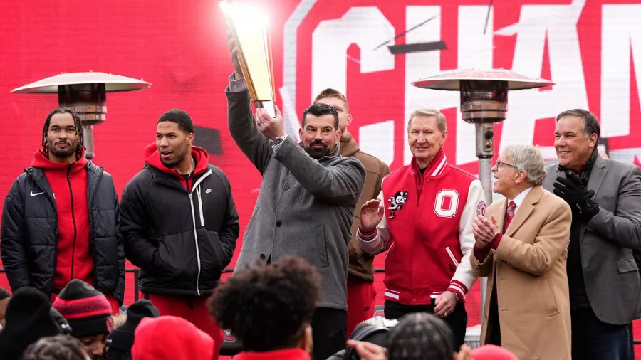 La comunidad de Ohio State festejó a sus Buckeyes