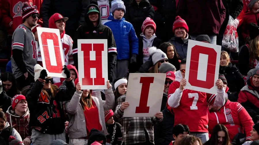 La comunidad de Ohio State festejó a sus Buckeyes