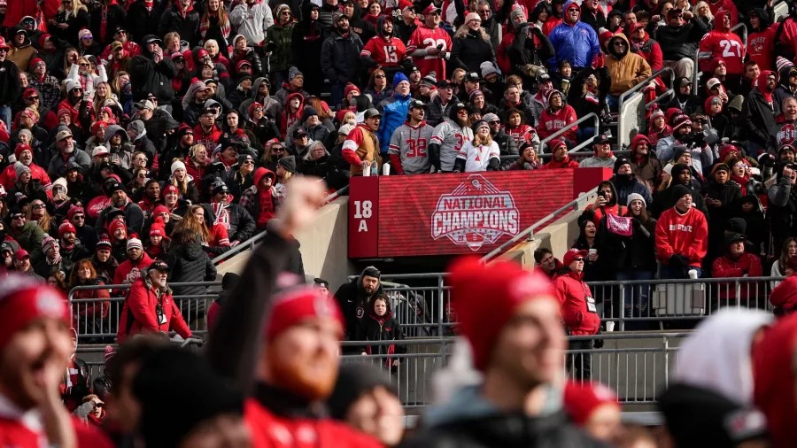 La comunidad de Ohio State festejó a sus Buckeyes