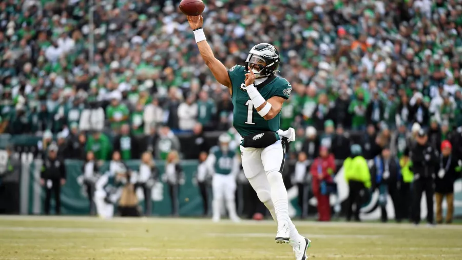 Los Eagles dominaron la primera mitad de la final de la NFC