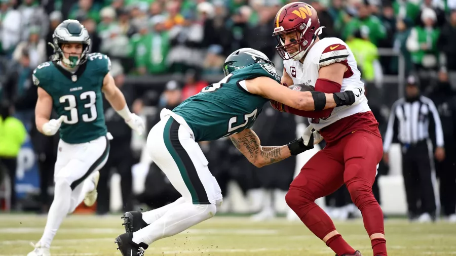 Los Eagles dominaron la primera mitad de la final de la NFC