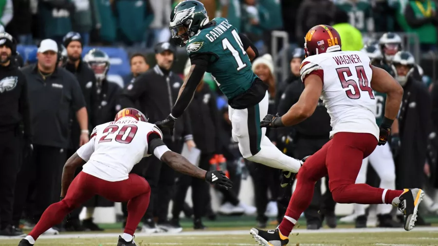 Los Eagles dominaron la primera mitad de la final de la NFC