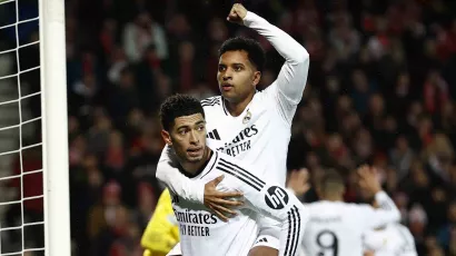 Rodrygo y Jude Bellingham haciendo lo de siempre