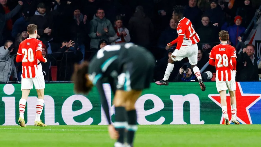 PSV Eindhoven 3-2 Liverpool