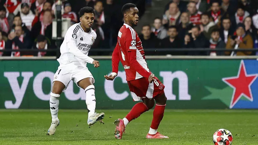 Rodrygo abrió el marcador al minuto 27.