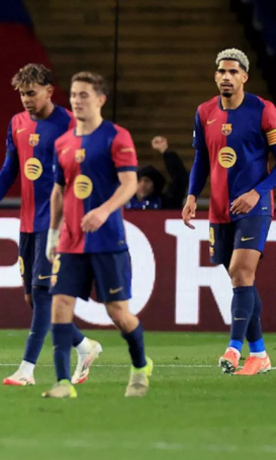 El Barcelona 'acarició' el liderato de la Champions League pero no lo pudo sostener