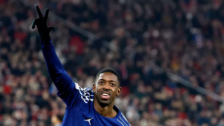 Ousmane Dembélé y su primera noche fantástica con el PSG