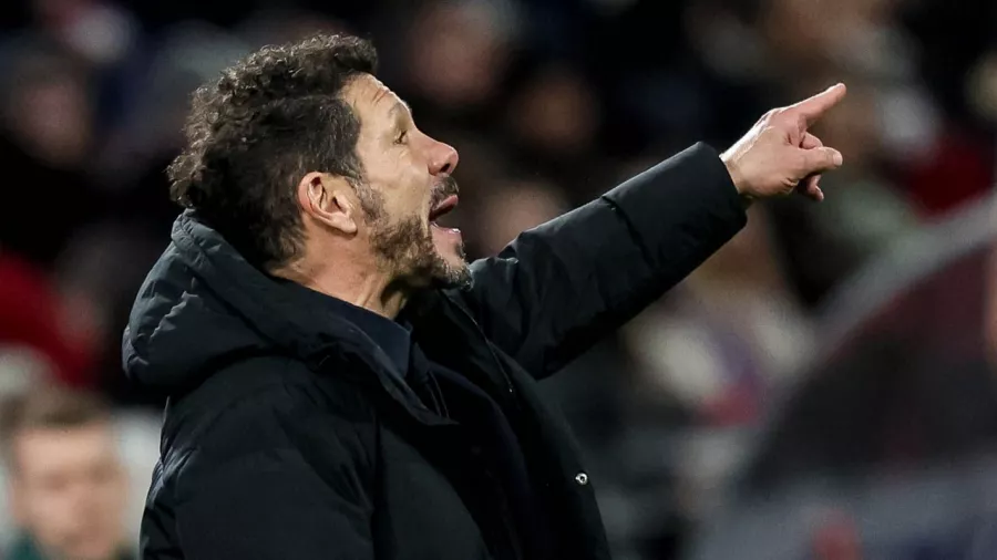 Diego 'Cholo' Simeone vivió en grande su partido 500 en La Liga