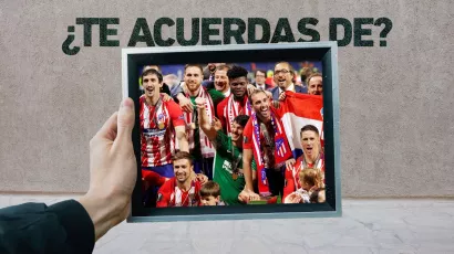 El último Atlético de Madrid que ganó de visitante el Derbi ante el equipo merengue