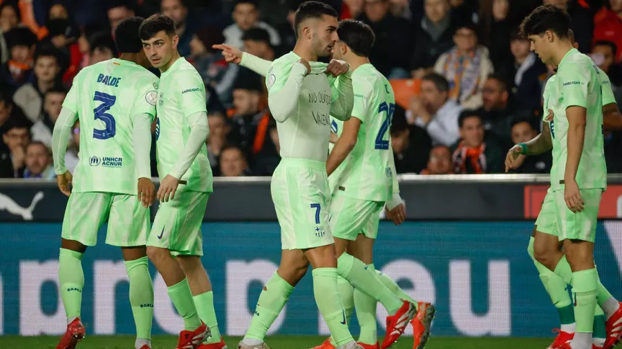 Ferrán Torres; un triplete en media hora para liquidar al Valencia