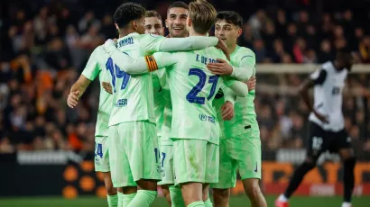 Ferrán Torres; un triplete en media hora para liquidar al Valencia