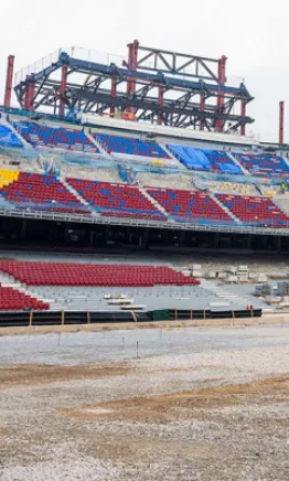 Barcelona avanza con el Camp Nou, "la obra más importante de Europa"