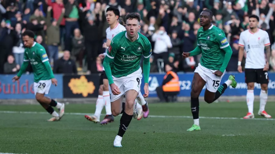 Primera victoria de Plymouth Argyle sobre Liverpool en la FA Cup