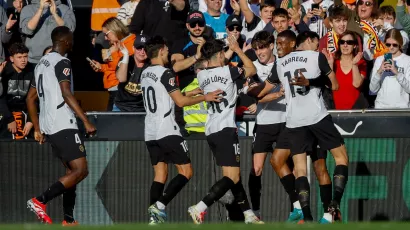 Valencia derrotó a Leganés y está a un paso de la zona de salvación en La Liga