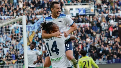 Lazio venció a Monza y se afianzó en la parte alta de la Serie A