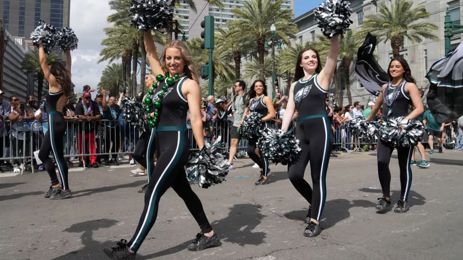 Nueva Orleans vivió un carnaval previo al Super Bowl