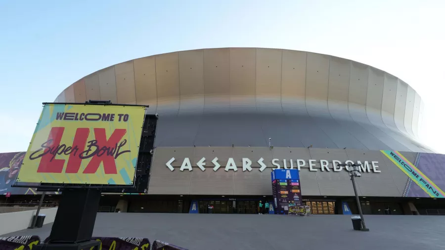 A unas horas, ya se siente el ambiente del Super Bowl