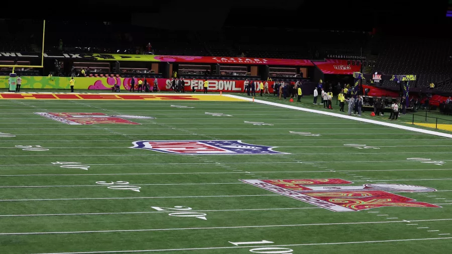 A unas horas, ya se siente el ambiente del Super Bowl