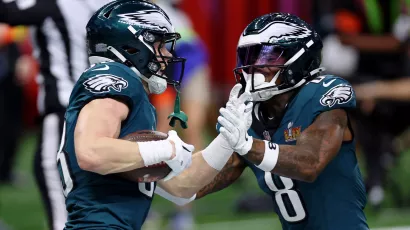 Cooper DeJean de los Eagles vivió el mejor de sus cumpleaños