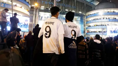 Inmejorable el ambiente antes del duelo entre Manchester City y Real Madrid