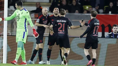 Monaco 0-1 Benfica