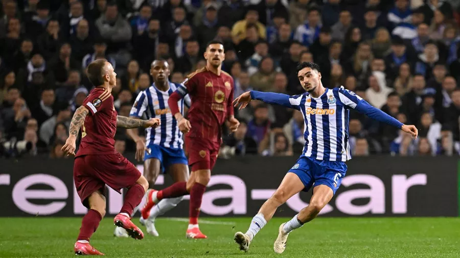 Ambos se encontraron en el Porto y así vivieron el partido de ida en la eliminatoria contra la Roma.