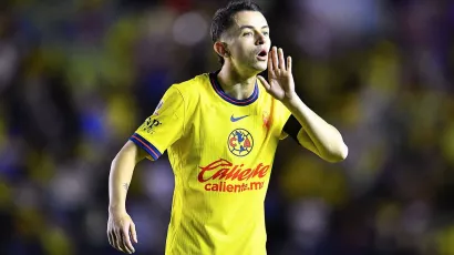 Álvaro Fidalgo, mediocampista del América | Jugó un partido de Copa del Rey en 2018