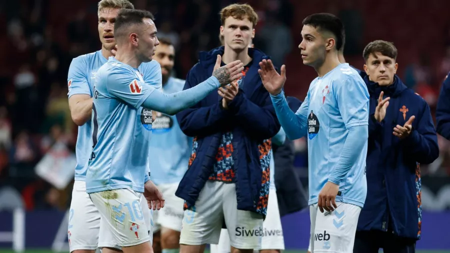 Celta de Vigo sacó un punto 'de oro' en casa del Atlético de Madrid