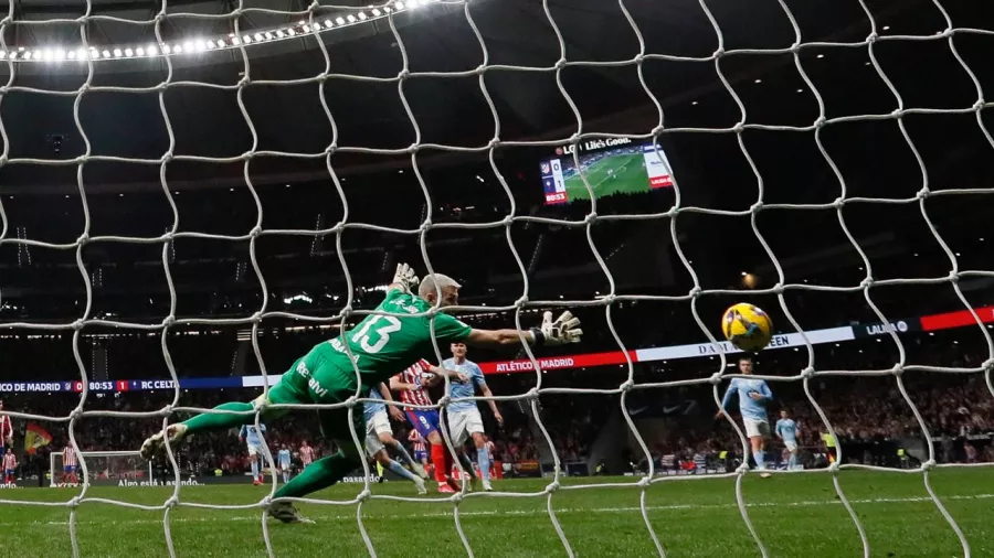 Celta de Vigo sacó un punto 'de oro' en casa del Atlético de Madrid