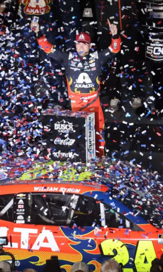 Contra todo y contra todos William Byron volvió a ganar Daytona 500