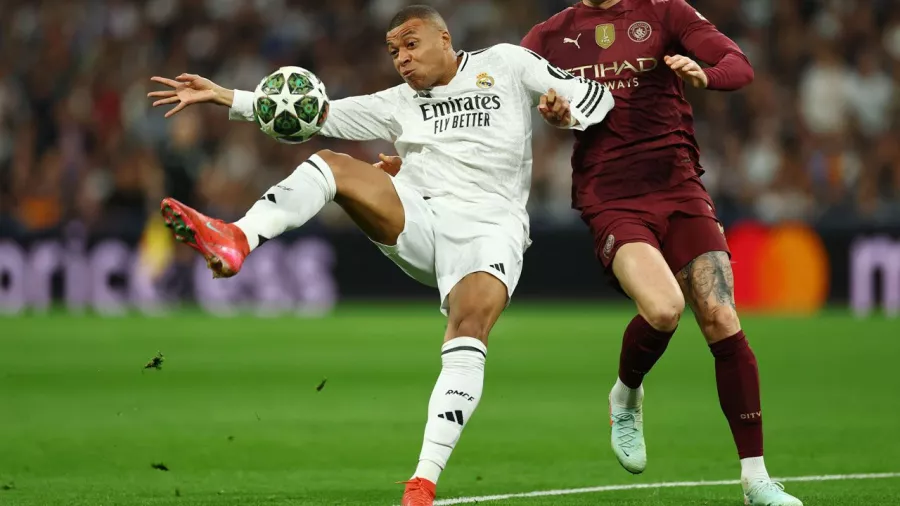 Mbappé anotó cuatro tantos en la eliminatoria contra Manchester City