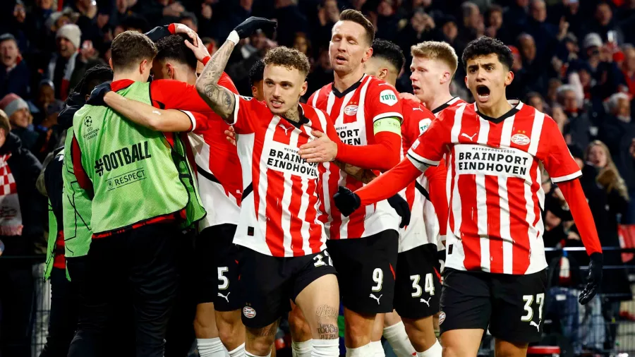 13. PSV: 0.8% de probabilidad