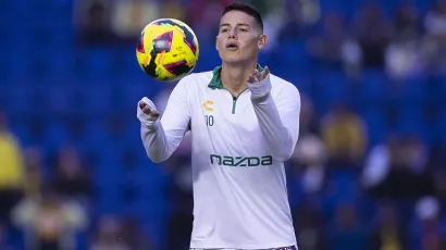 Así fue el primer día de James Rodríguez en la casa del América