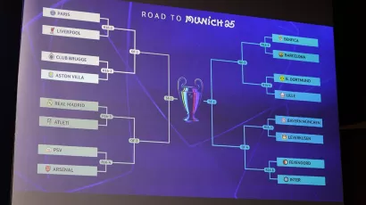 Así quedó el sorteo de Champions League y el camino hacia la final en Múnich