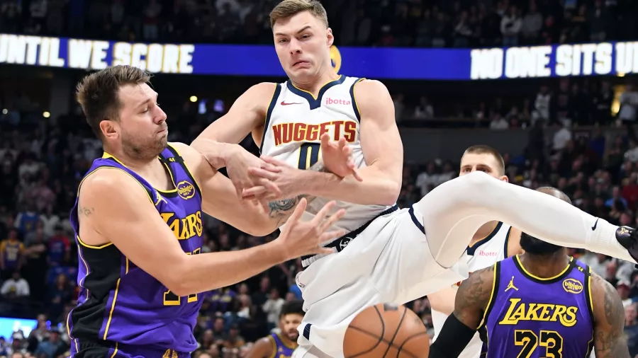 Luka Doncic ya tuvo su primera gran noche como Laker