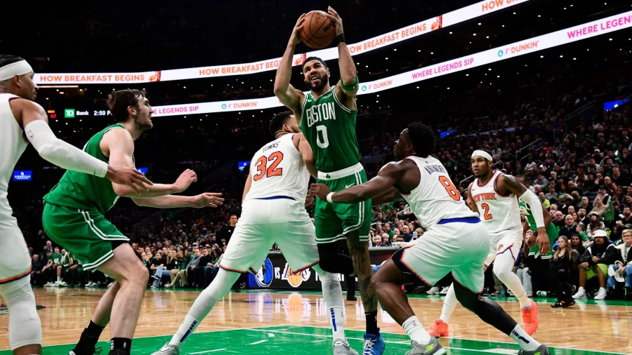 Los Knicks no metieron ni las manos ante los Celtics