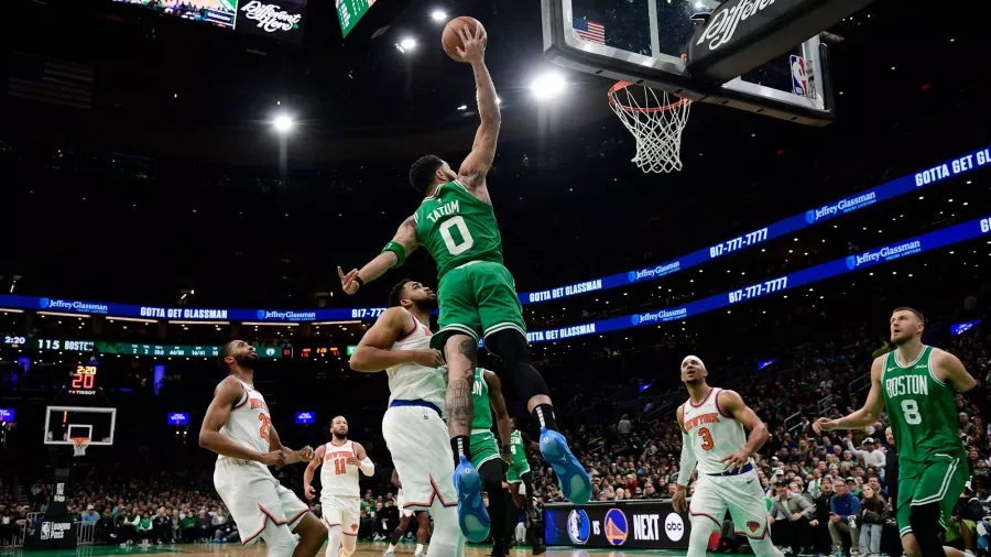 Los Knicks no metieron ni las manos ante los Celtics