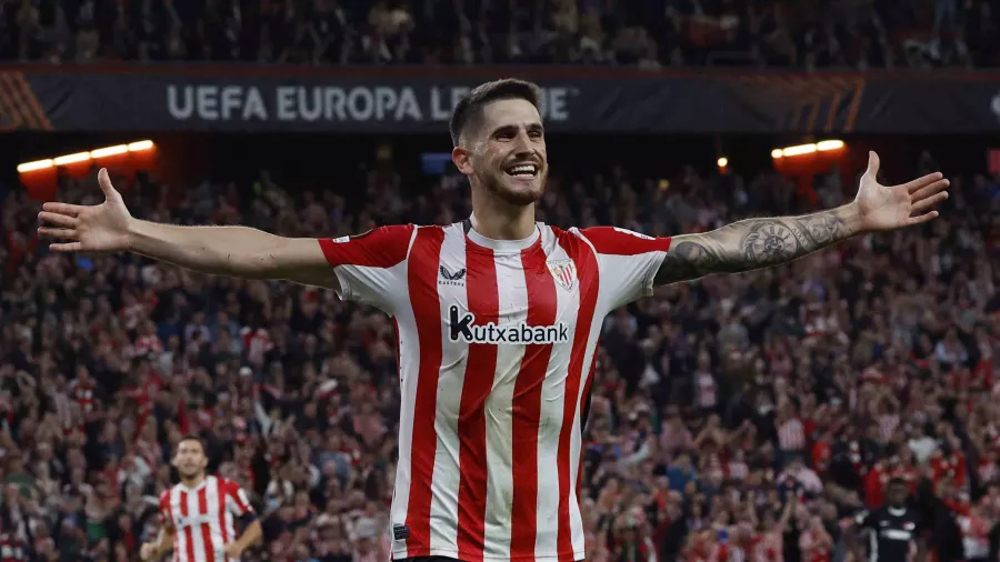 8. Athletic de Bilbao: 89 futbolistas, en total han marcado 527 goles y han jugado 573,537 minutos en las cinco grandes ligas de Europa (66% para el club).