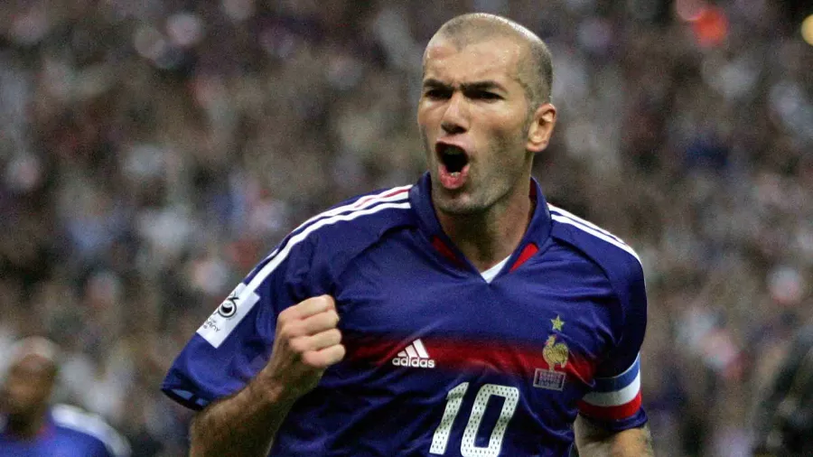 7. Zinedine Zidane