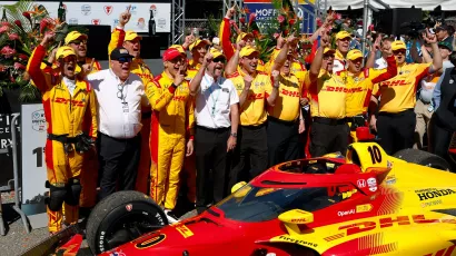 Primer festejo de la temporada de IndyCar: Alex Palou ganó en St. Petersburg