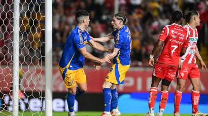 Tigres despertó y frenó en seco a Necaxa