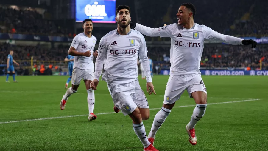 Aston Villa está a 90 minutos de clasificar a cuartos de final de la Champions League