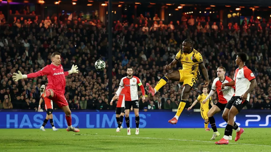 Segundo gol del francés esta temporada en la Champions League