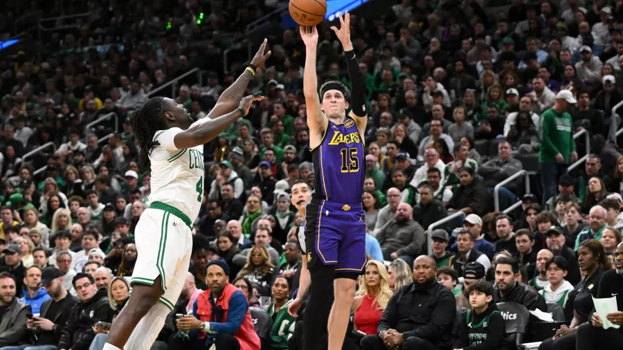 Jayson Tatum y los Celtics le pusieron freno a los Lakers