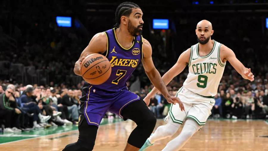 Jayson Tatum y los Celtics le pusieron freno a los Lakers