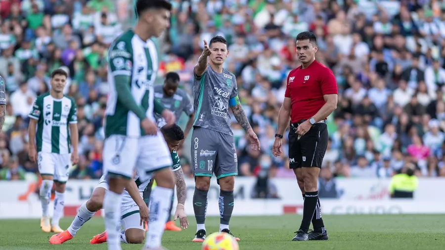 James Rodríguez y la primera noche amarga en la Liga MX