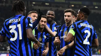 Inter perdió su racha de imbatibilidad, pero avanzó en la Champions League