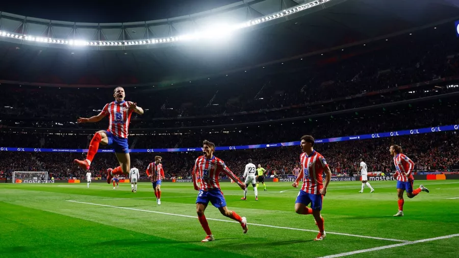 Conor Gallagher convirtió a los 27 segundos el gol más tempranero en la historia de Atlético de Madrid en la Champions League 